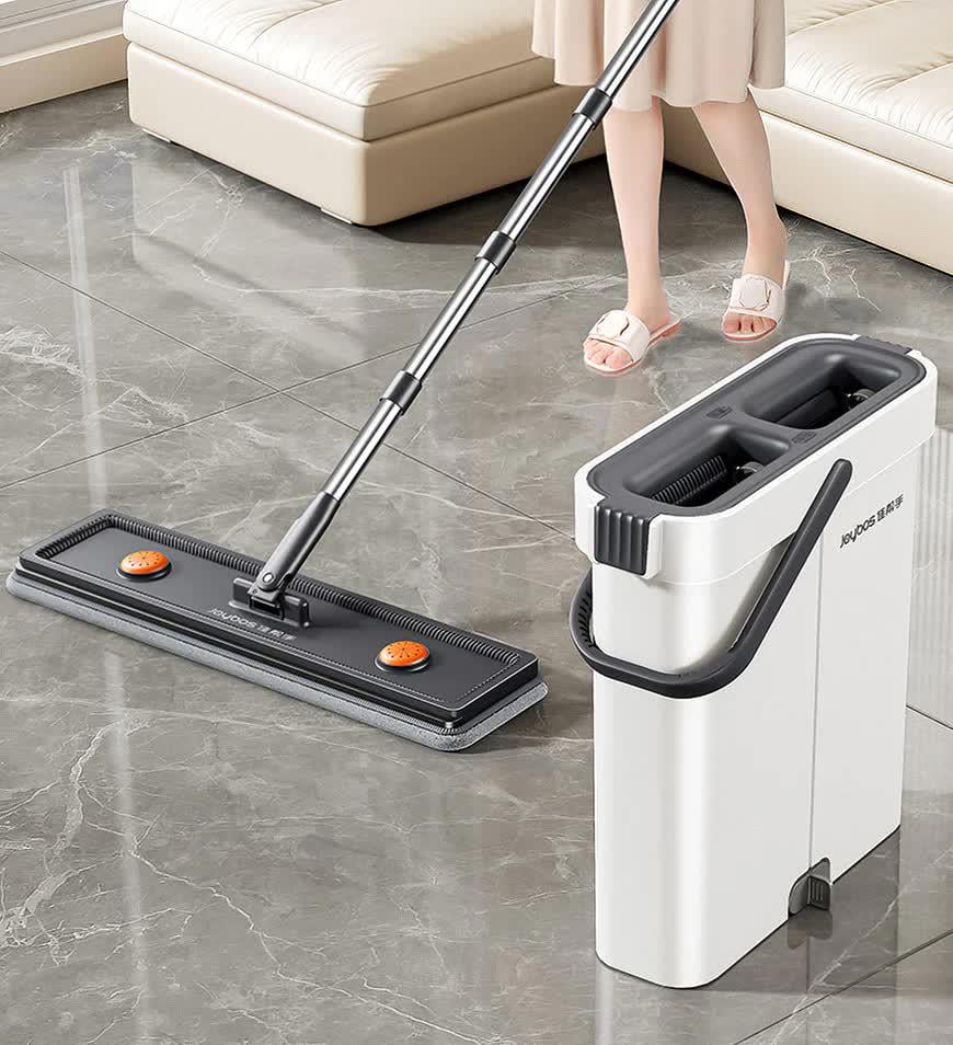 Набір швабра та відро з віджимом Joybos Z86 (23711207) - фото 2