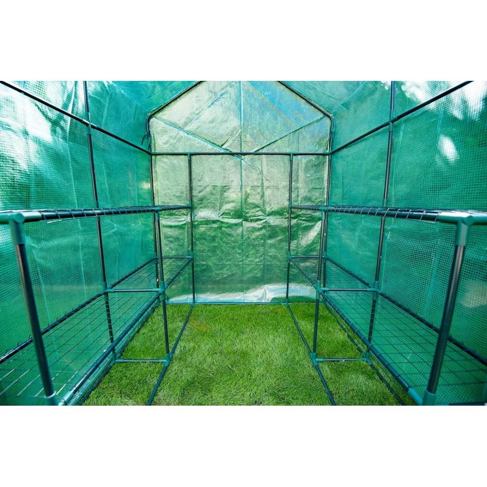 Теплиця парник Bonro B-2104 8 полиць 143х143х195 см (42401052) - фото 2