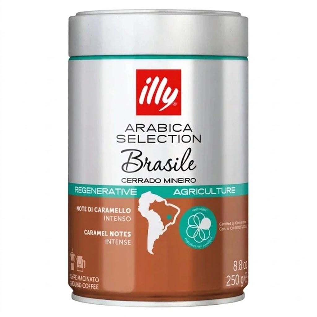 Кофе молотый illy Brazil в железной банке 250 г (illm0001)