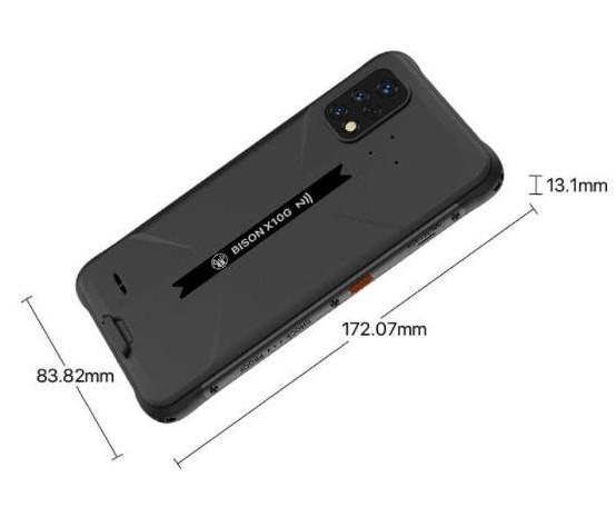 Смартфон Umidigi Bison X10G 4/32Gb UA UCRF Hack Black - фото 2 Смартфон Umidigi Bison X10G 4/32Gb UA UCRF Hack Black - фото 2