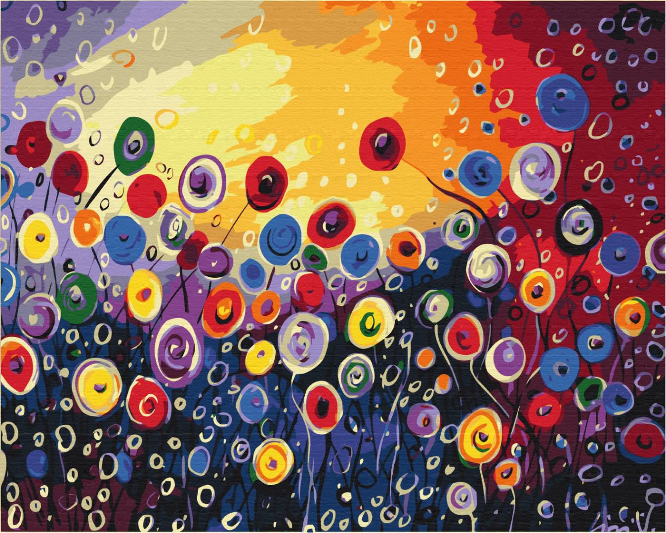 Картина по номерам Brushme Сад фантазий 40x50 см (BS7608)