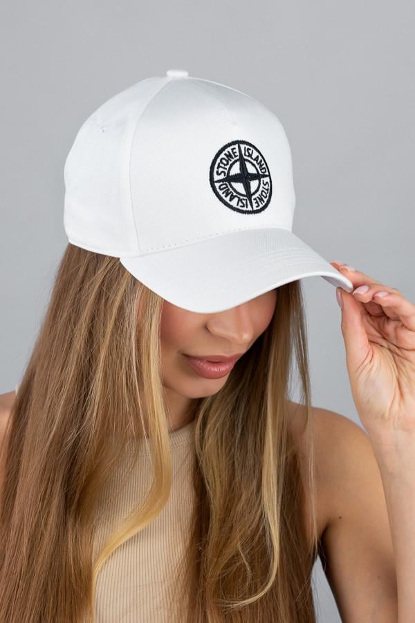 Кепка-трекерка Braxton Islanld унисекс Белый/Черный (1527)