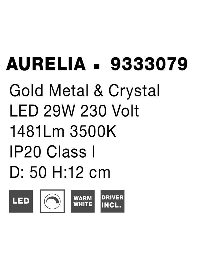 Светильник Nova Luce Aurelia (9333079) - фото 7 Светильник Nova Luce Aurelia (9333079) - фото 7