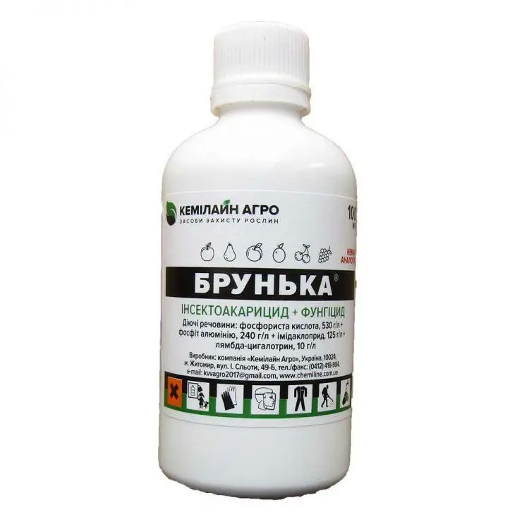 Инсектоакарицид и фунгицид Брунька 100 мл (75522367)