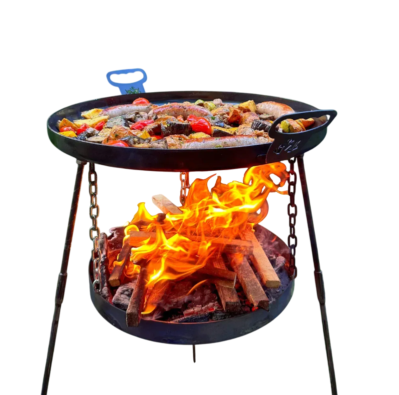 Сковорода с диска бороны з подвесом для огня 640х515х990 мм (SDR-50P) - фото 7 Сковорода с диска бороны з подвесом для огня 640х515х990 мм (SDR-50P) - фото 7