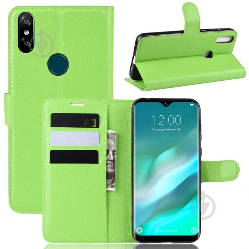 Чохол-книжка Litchie Wallet для Doogee Y8 Green (hub_ujed18323) - фото 2