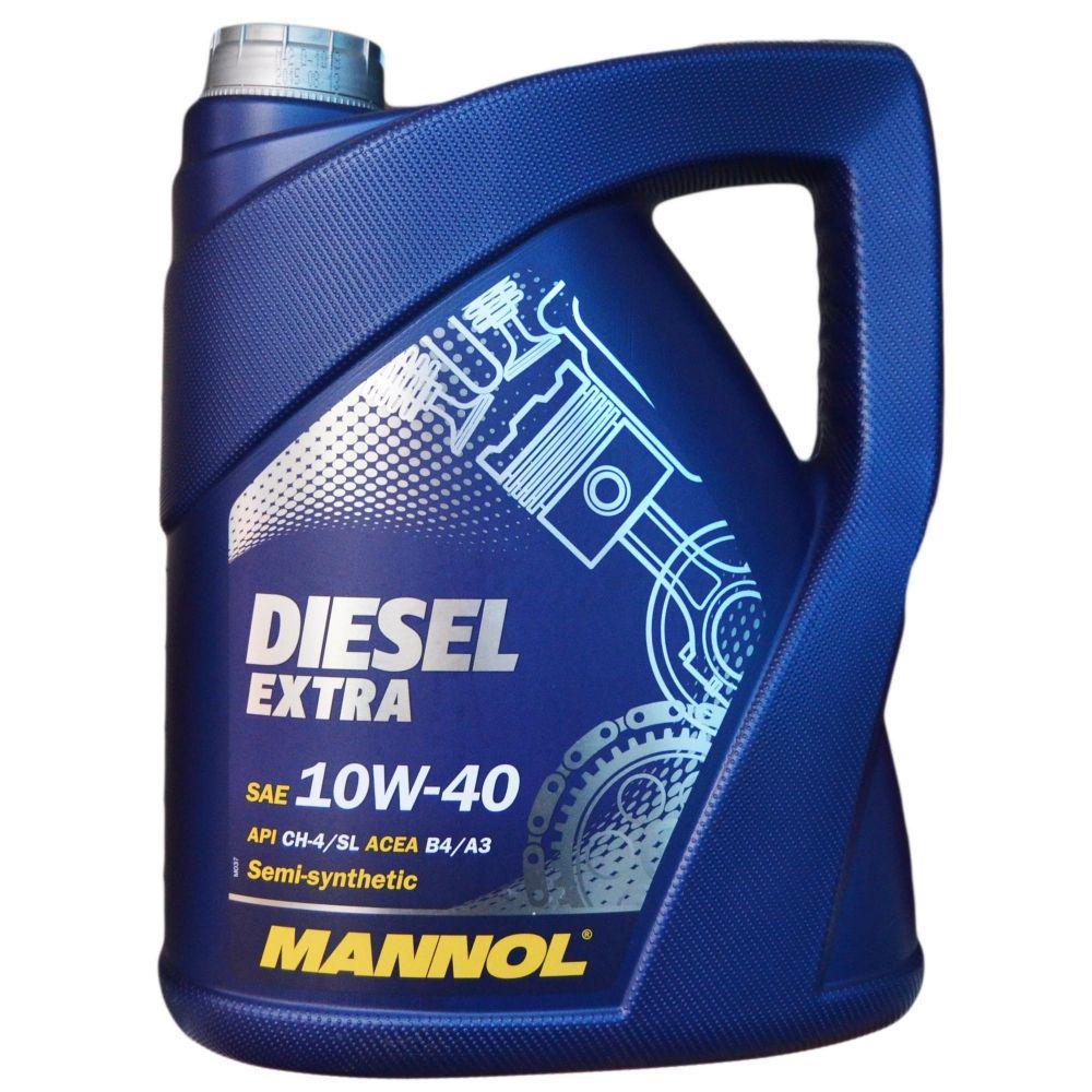 Моторне мастило автомобільне Mannol Diesel Extra 10W-40 5 л (22738)