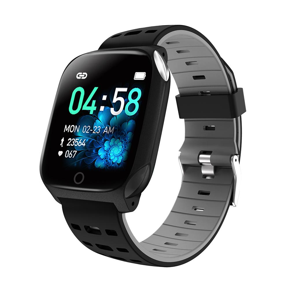 Розумний годинник Lemfo F16 з кардиодатчики Чорний Розумний годинник Lemfo F16 з кардиодатчики Чорний