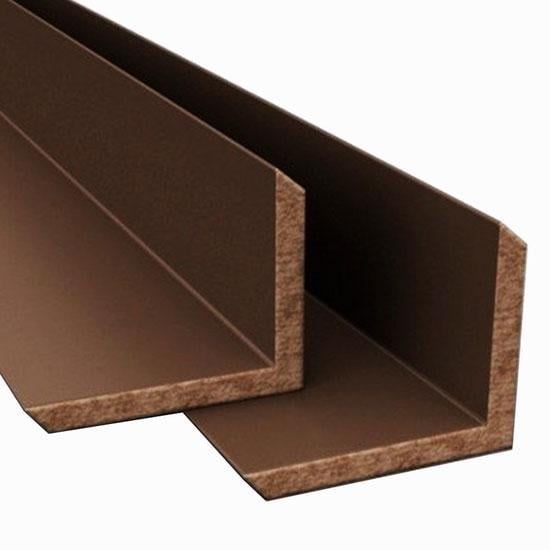 Уголок для террасной доски Brugan Multicolor ДПК 40х40х2200 мм Cedar (14694641)