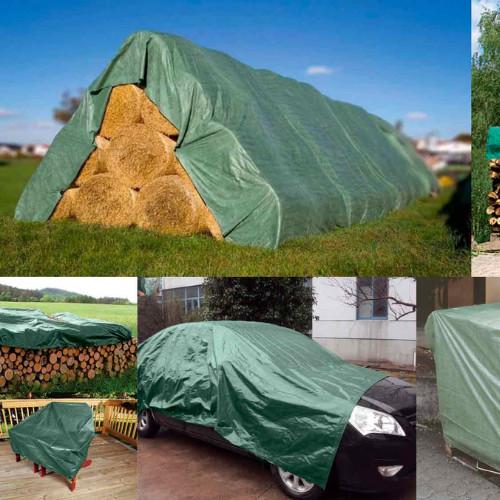 Тент Fortex поліпропіленовий захисний ламінований 15x20 м 130 г./м.кв Зелений (191) - фото 9