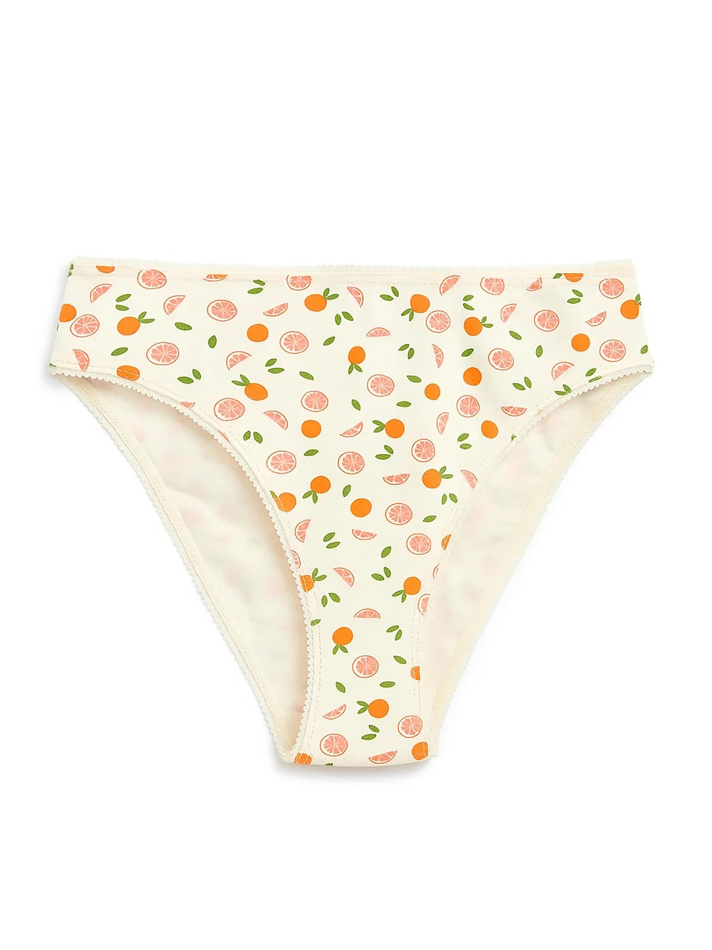 Трусики Monki Принт XS Молочний (X1306719101)