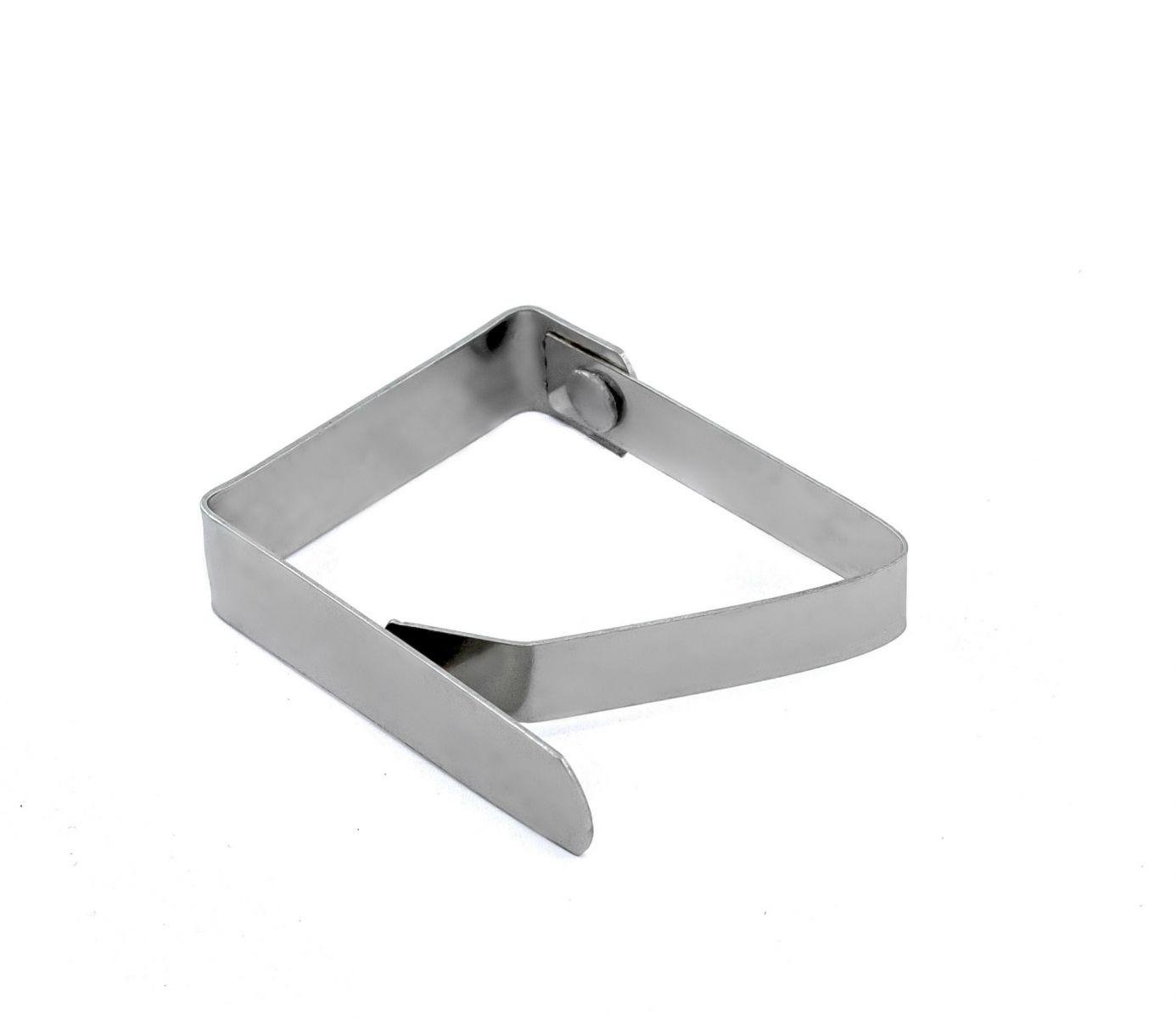 Зажим кипса для скатерти из нержавеющей стали 5,2х4,2 см
