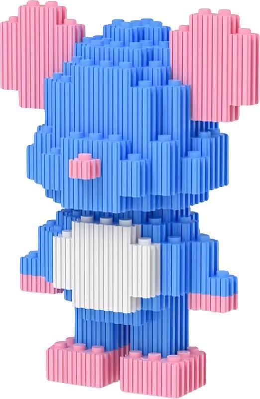 Конструктор 3D Magic Blocks SHLab BB-18 Fantasies 450 деталей 12,5 см Pink/Blue (37457)