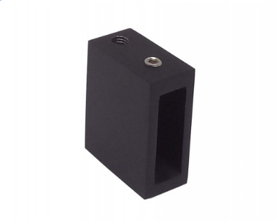 Соединитель труб стена-труба под трубу 30х10 см Черный