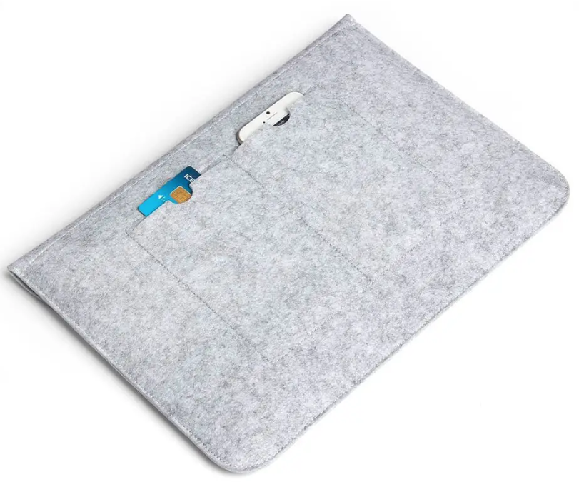 Чохол карман DK Felt Case для Apple MacBook Air/Pro 13/13,3/14" Gray - фото 3