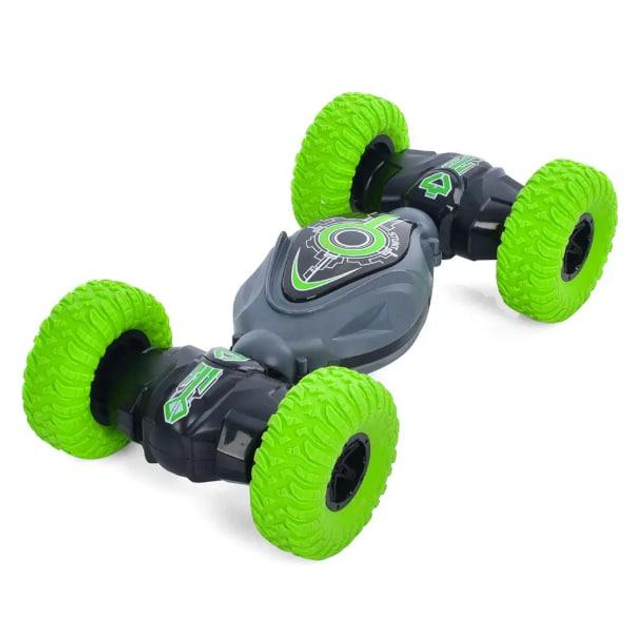 Машинка-перевертыш на пульте GRANT G106A с радиоуправлением USB Зеленый (25074339)