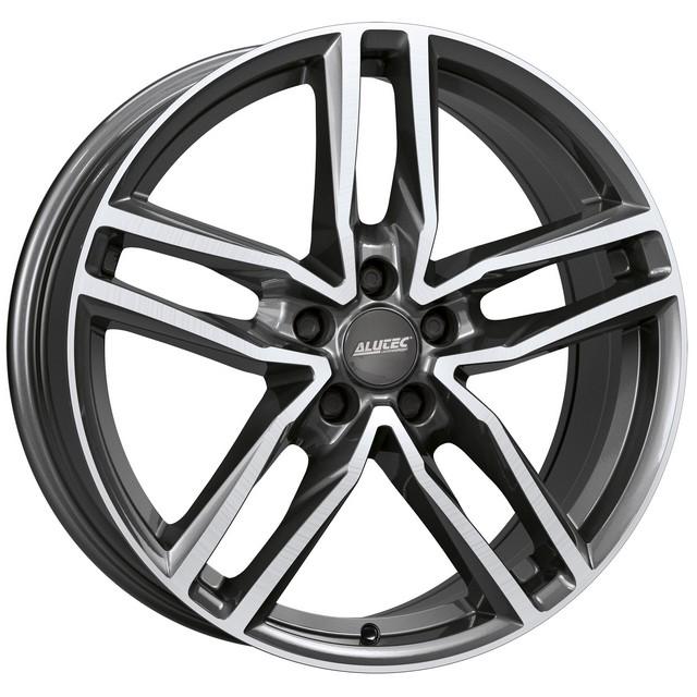 Литые диски Alutec Ikenu 8x18 5x108 ET45 DIA63,4 Graphite front polished