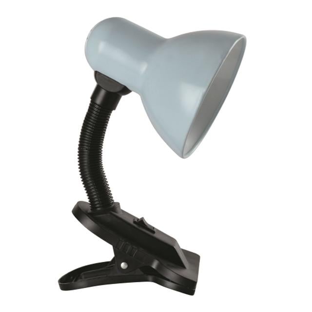 Настільна лампа-прищіпка Lumano з кнопкою Білий (000016259) - фото 1 Настільна лампа-прищіпка Lumano з кнопкою Білий (000016259) - фото 1