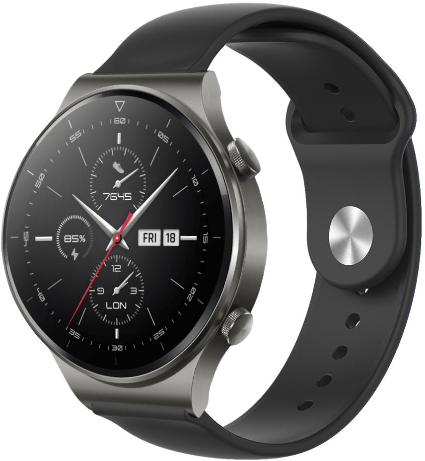 Ремешок Base для Huawei Watch GT 2 Pro Black (23347-2B)