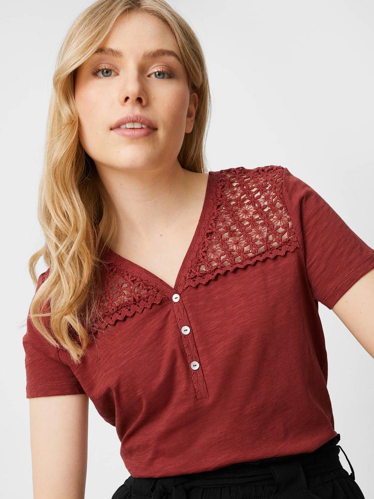 Футболка C&A 77539/2136154x70 жіноча XS Коричневий (185538)