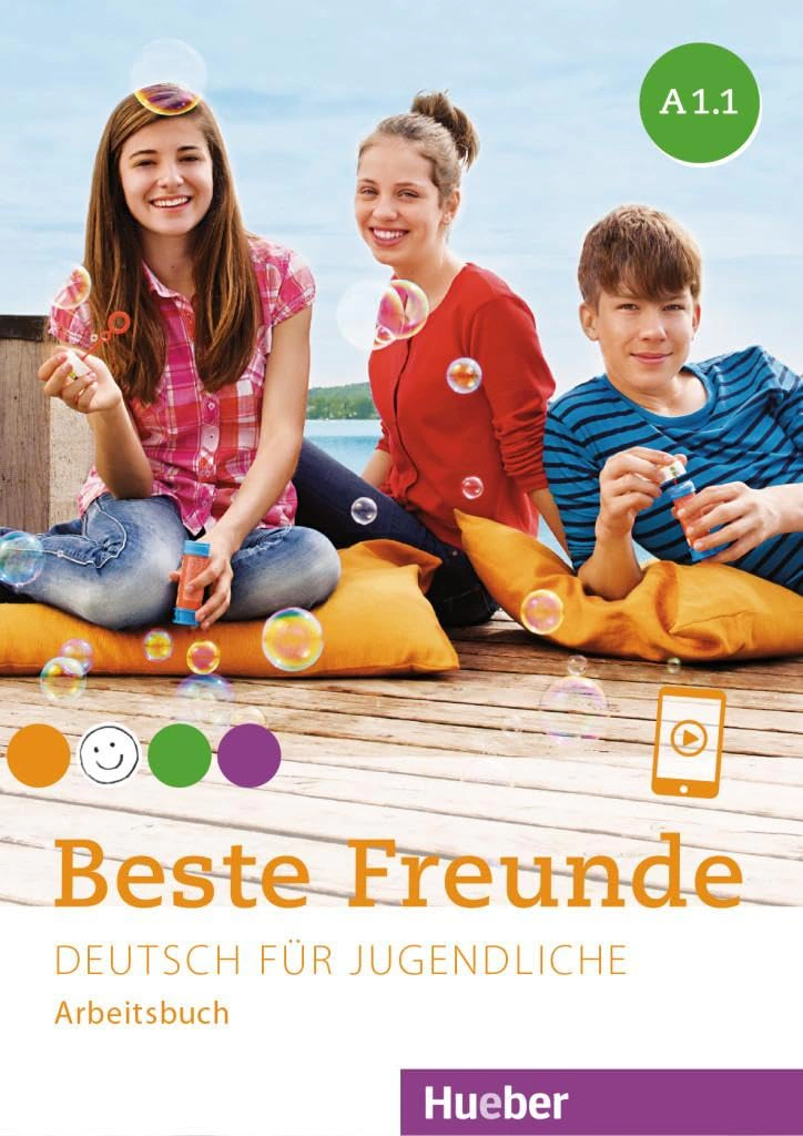 Книга "Beste Freunde. Arbeitsbuch mit Audios online A1.1." Моніка Боверманн 9783197210513