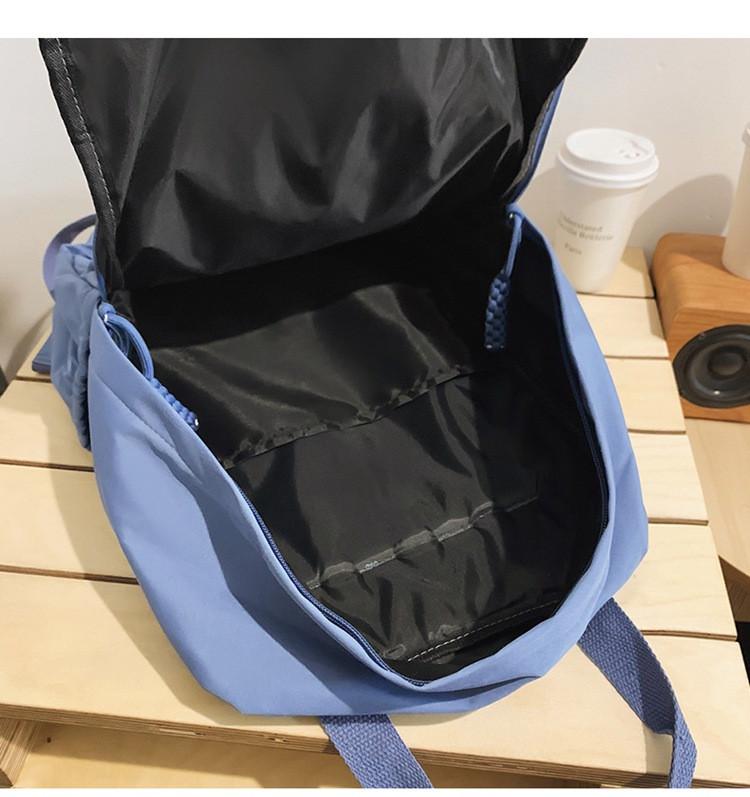 Школьный рюкзак для девочек Синий (GQL1603-5) - фото 4