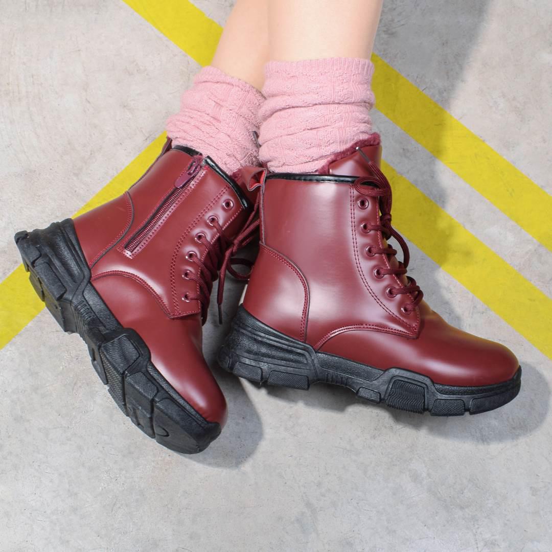 Ботинки женские зимние на меху 326436 р. 38 24 см