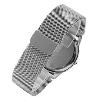 Ремешок для смарт-часов Mijobs миланская петля металлический 22 мм Серебряный (1607P) - фото 2 Ремешок для смарт-часов Mijobs миланская петля металлический 22 мм Серебряный (1607P) - фото 2