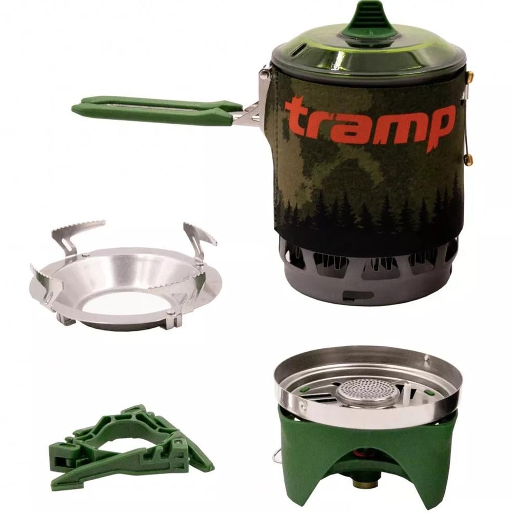 Система для приготування їжі Tramp UTRG-049 з картриджем 230 г Olive (UTRG-049-olive+UTRG-003)