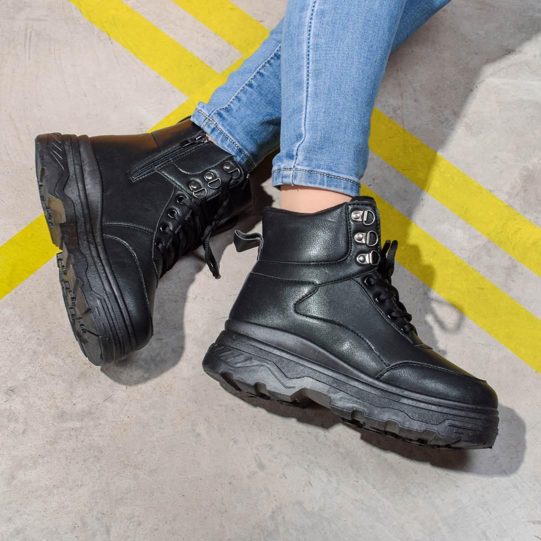 Ботинки женские зимние полуспортивные 323804 р. 38 24 см