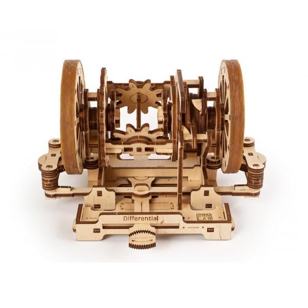 Механічні 3D пазли UGEARS Механічна модель Диференціал - фото 2