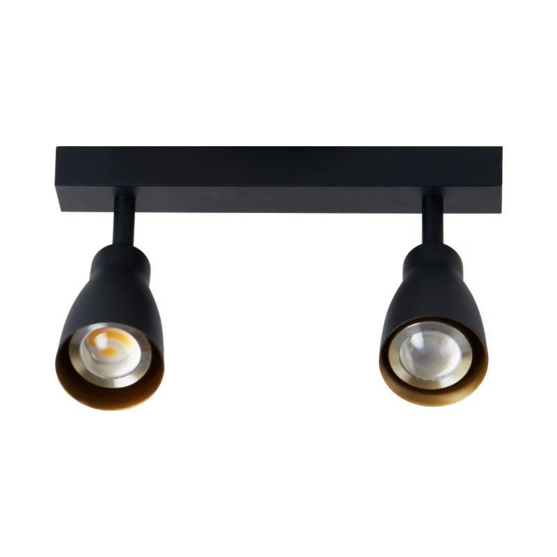 Спот INN-23043BK на 2 плафона Черный (000041860)