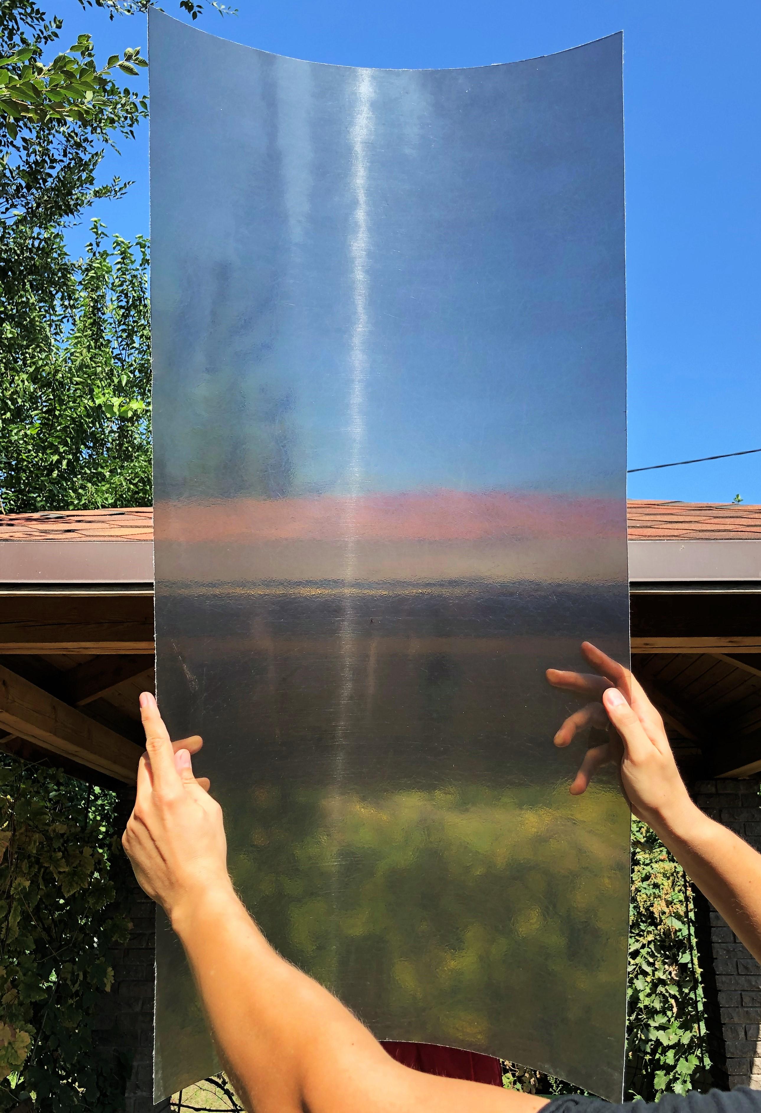 Шифер в рулонах пластиковый плоский PolyRoll 2 м Коричневый - фото 6