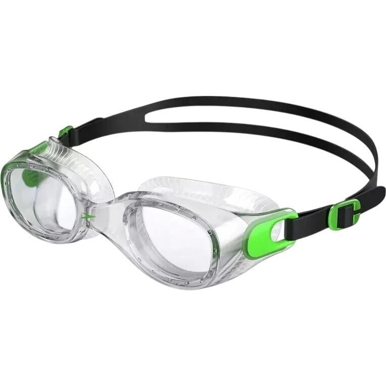 Окуляри для плавання Speedo FUTURA CLASSIC Прозоро-зелено-чорний (8-10898B568)