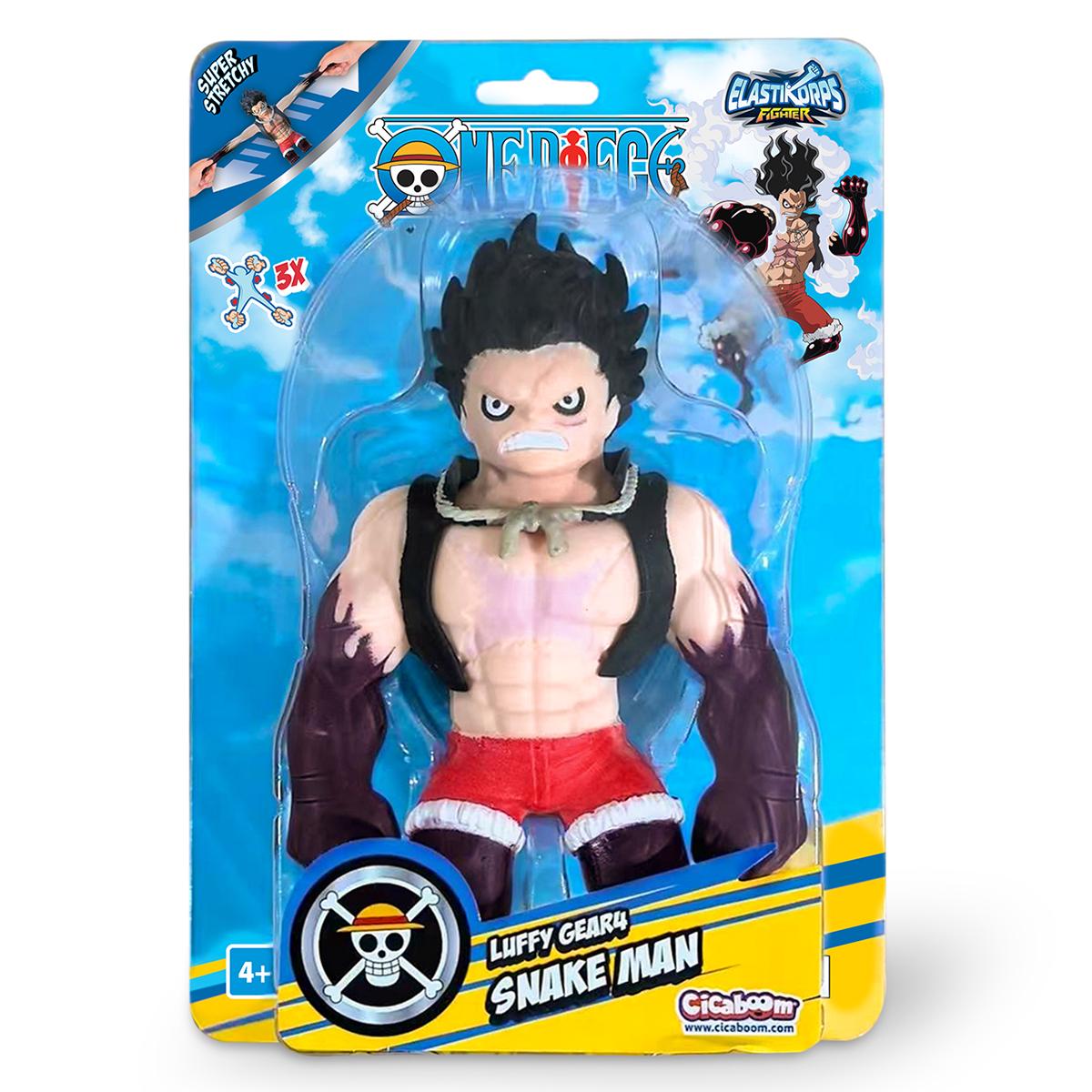 Детская игровая фигурка Elastikorps One Piece Luffy 4 Gear Человек-змея Коллекционная (1206472525)
