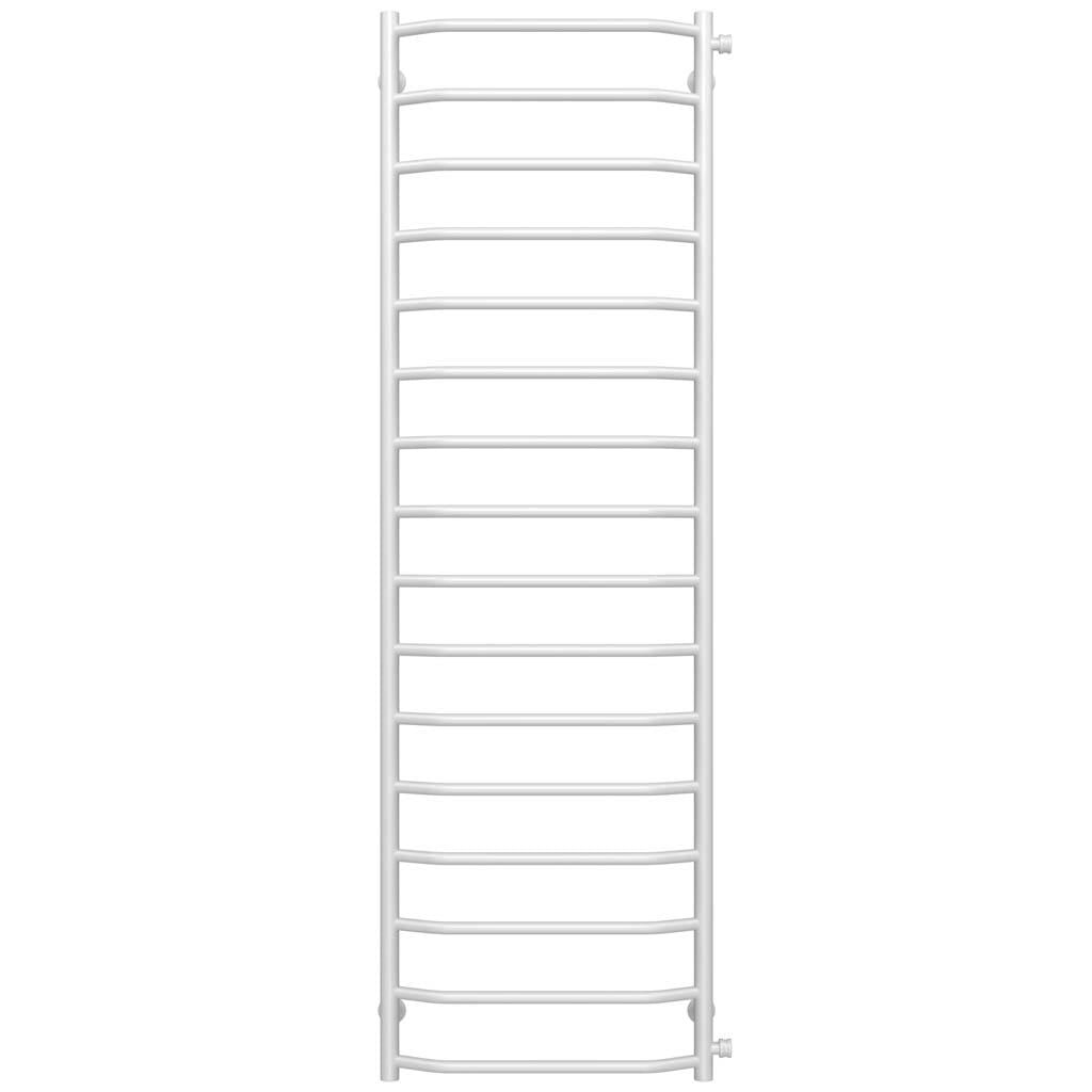 Полотенцесушитель водяной Deffi Трапеция П16 боковое правое подключение нержавеющая сталь 500x1700 мм Белый (C.TR.170.50.16.WC)