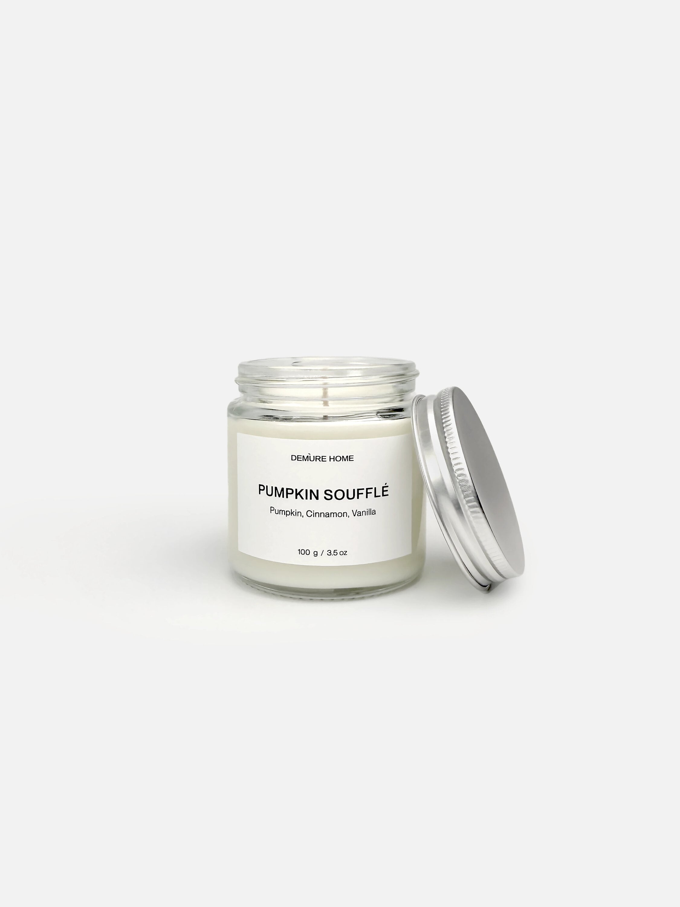 Ароматическая свеча Demure Home Pumpkin Souffle 100 г (10221100) Ароматическая свеча Demure Home Pumpkin Souffle 100 г (10221100)