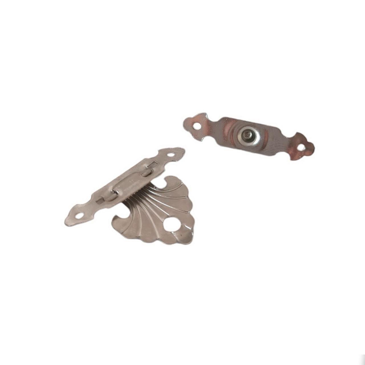 Замок для шкатулок А-010 Серебряный (779613701) - фото 3