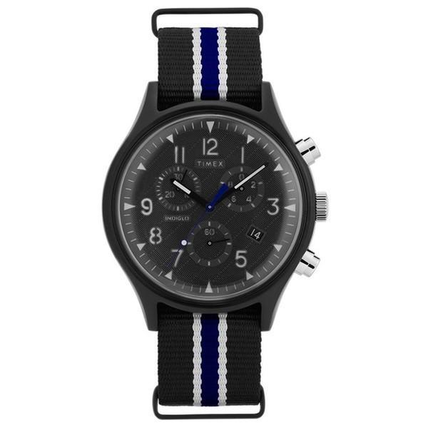 Наручний годинник чоловічий Timex Mk1 Chrono Supernova кварцевий Black (Tx2t29700) Наручний годинник чоловічий Timex Mk1 Chrono Supernova кварцевий Black (Tx2t29700)