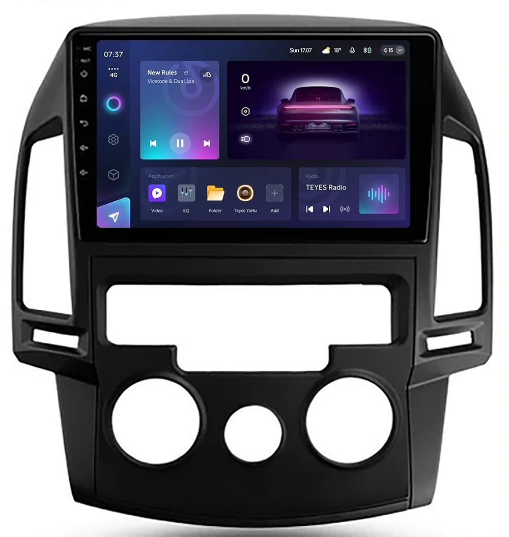 Автомагнитола штатная Teyes CC3 2K 4/32 GB для Hyundai i30 1 FD 2007-2012 A 9" (AR-76295)