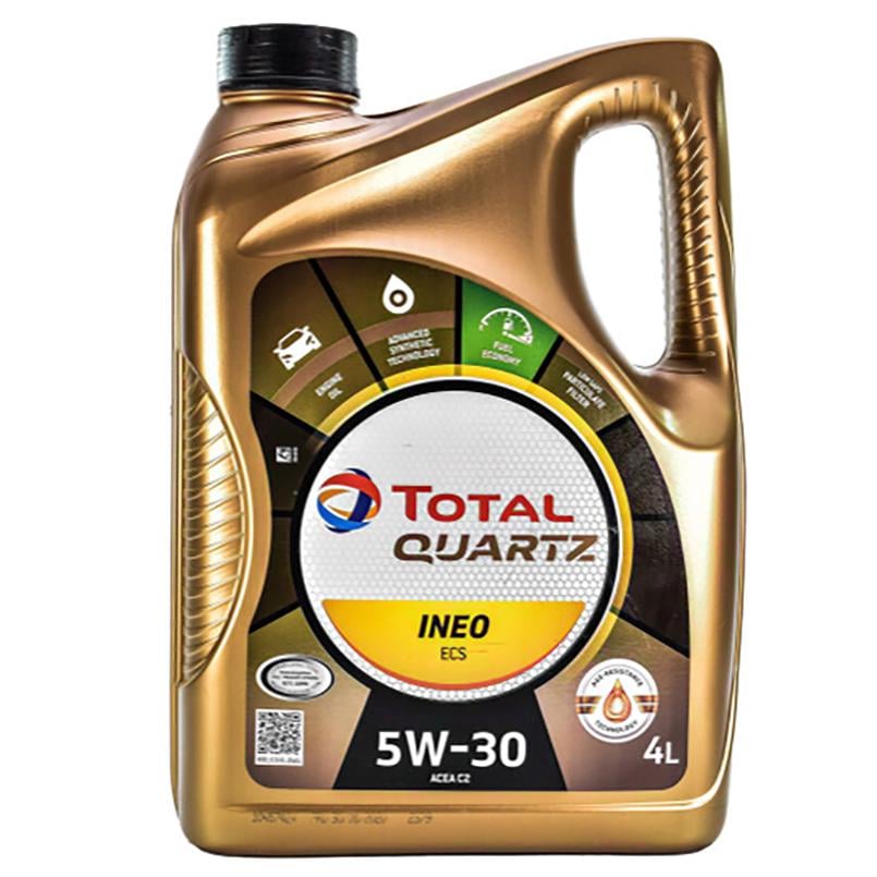Моторне масло Total Quartz Ineo ECS 5W-30 4 л Моторне масло Total Quartz Ineo ECS 5W-30 4 л