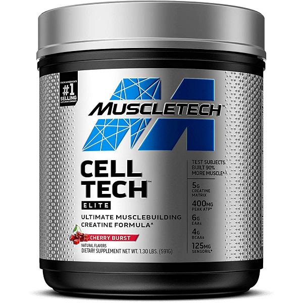 Креатин комплекс MuscleTech Cell Tech Elite 591 г 30 порций Cherry Burst