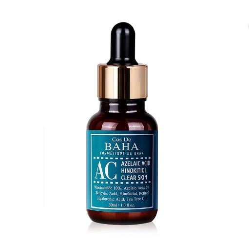 Сыворотка для борьбы с акне Cos de BAHA AC Azelaic Acid Hinokitiol Clear Skin Serum 30 мл (2595022684)