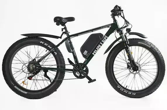 Електровелосипед Corso HUNTER 26" 750W 48V 20Ah Чорний