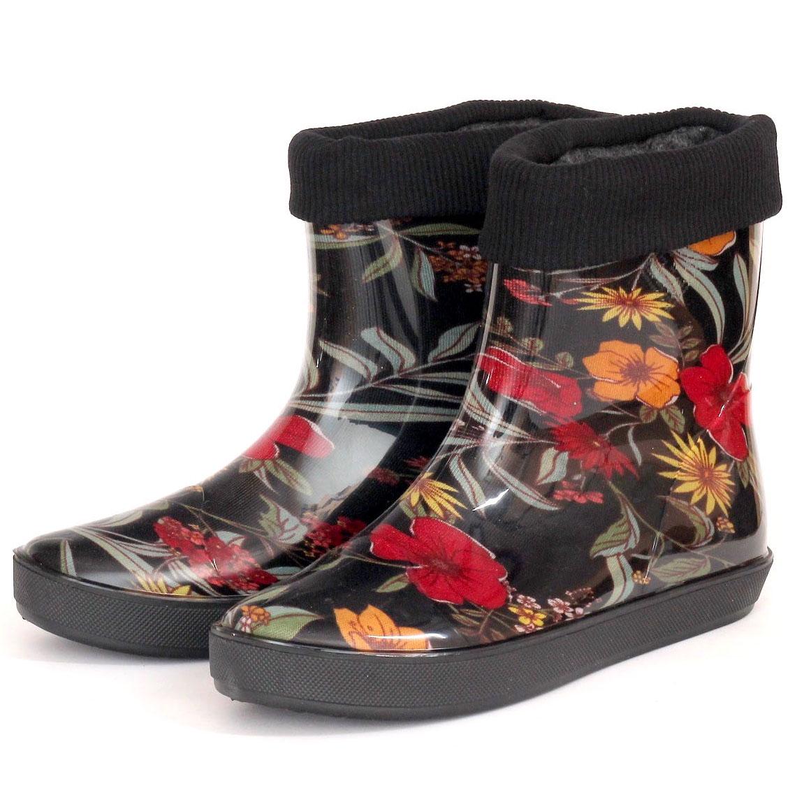 Утепленные полусапожки РезинаТрест М-03 СУТР с рисунком с манжетой-резинкой р. 41 (М-03 СУТР41)