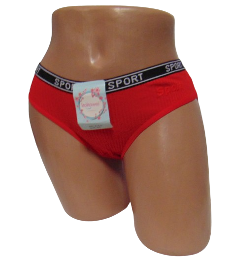 Трусы женские спортивные Kokowei 1943 рубчик 2XL Красный (2061267321)