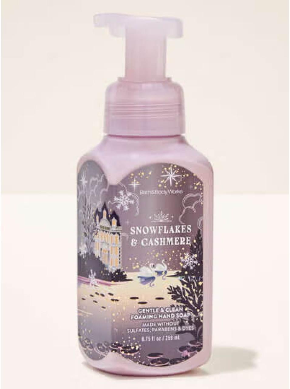 Мыло-пена для рук Bath & Body Works Snowflakes & Cashmere Gentle & Clean Foaming Hand Soap 259 мл (667659417889)