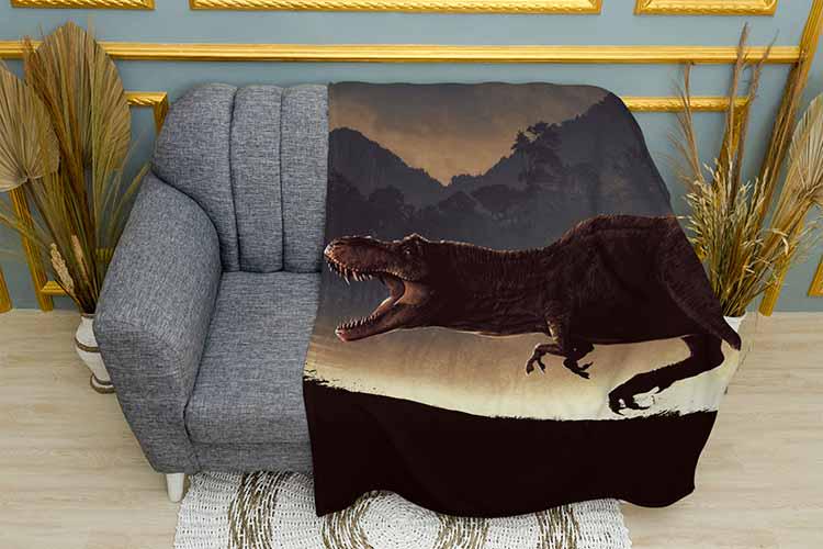 Плед Angry dinosaur Jurassic Park плюш однослойный 135х150 см (113787) Плед Angry dinosaur Jurassic Park плюш однослойный 135х150 см (113787)