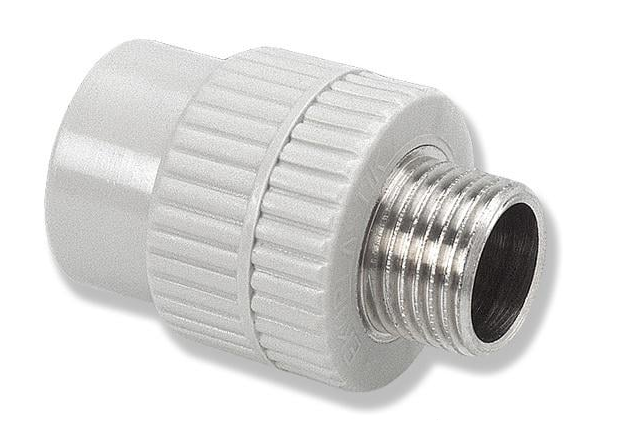 Переход с металлической наружной резьбой Wavin Ekoplastic 40 Rp 1 1/4" (SZE04040XX)