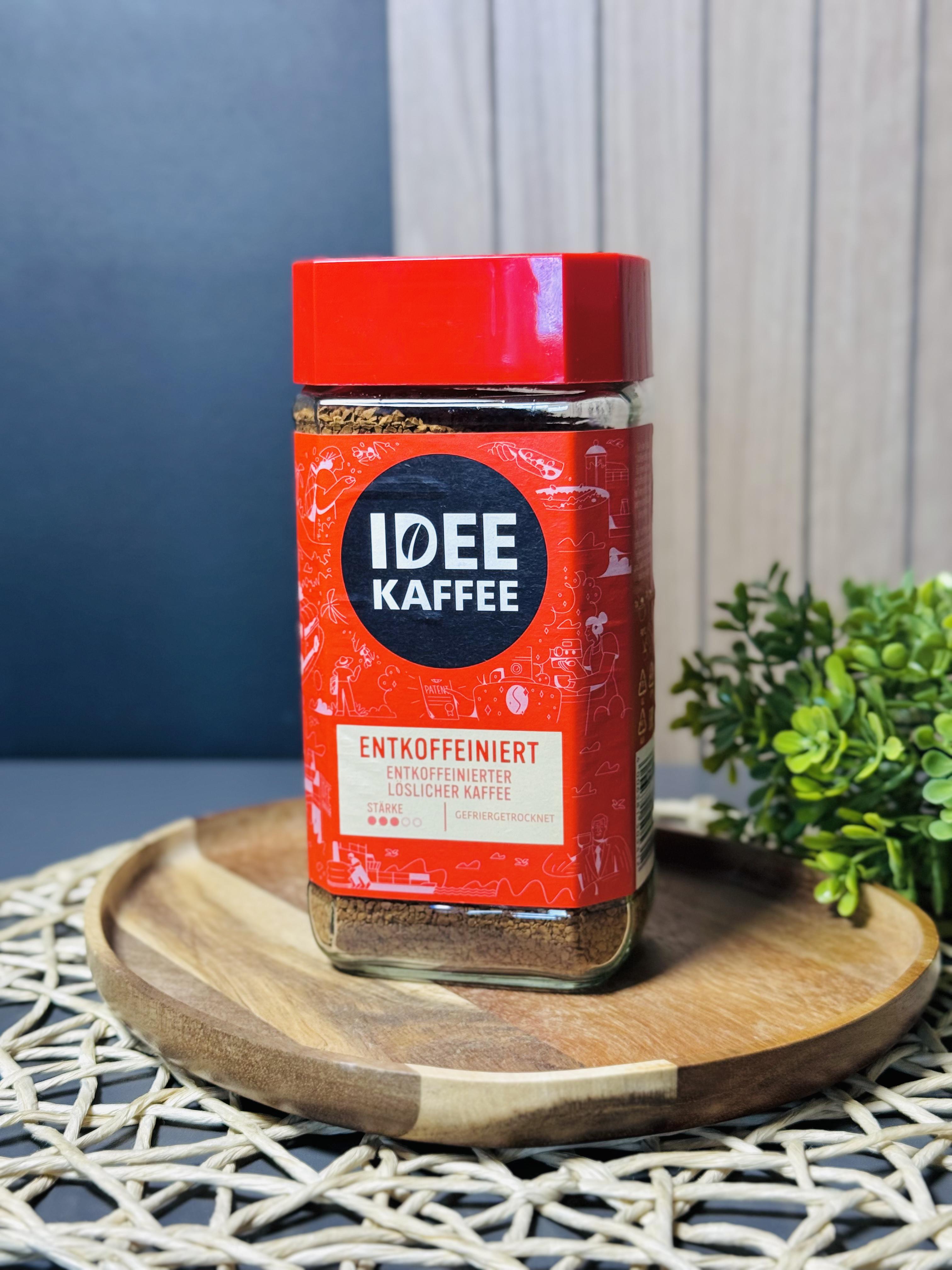 Кава розчинна Idee Kaffee Entkoffeiniert без кофеїну 200 г Кава розчинна Idee Kaffee Entkoffeiniert без кофеїну 200 г